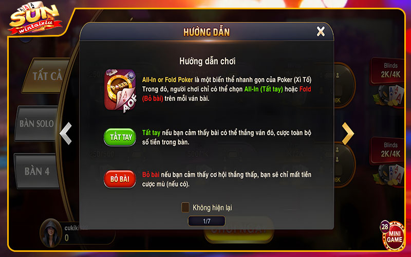 Những mẹo chơi poker Tài xỉu Sunwin bạn nên biết