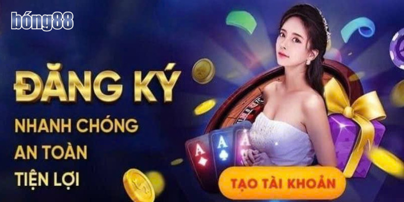 Giao diện đăng ký tài khoản Bong88 đơn giản và dễ sử dụng.